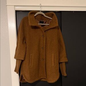 Weatherproof Tan Fleece Jacket